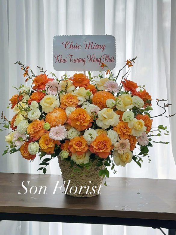 Hoa khai trương K12