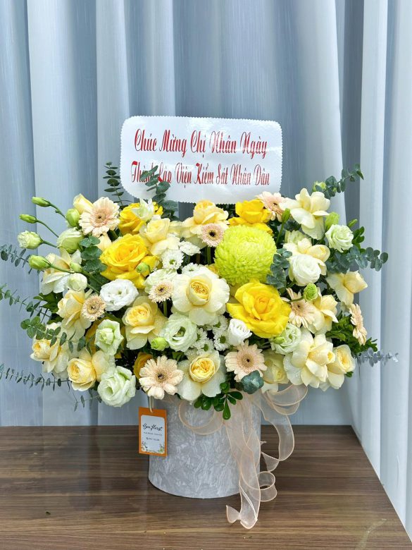 Hoa chúc mừng M14