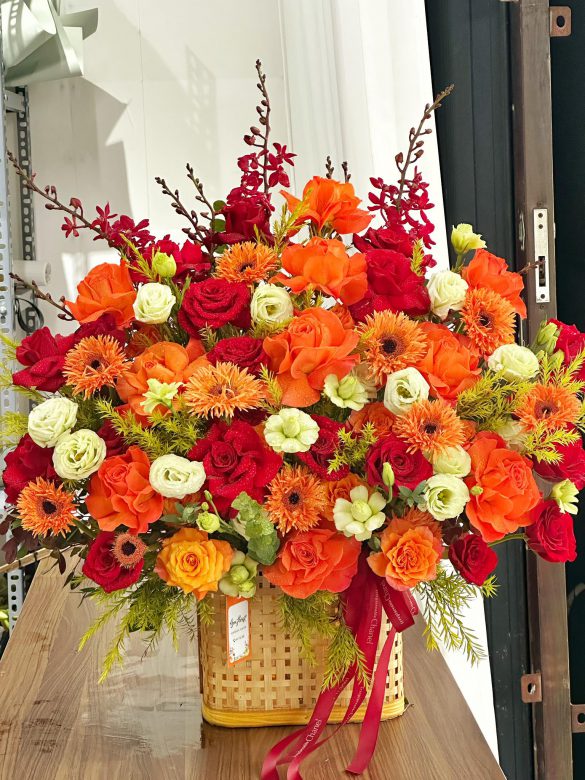 Hoa khai trương K14