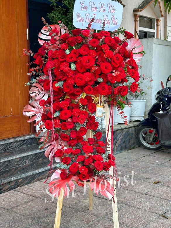 Hoa khai trương K15