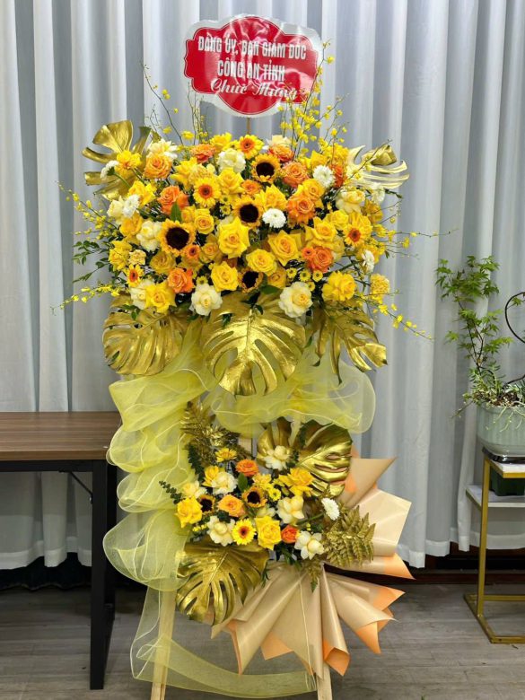 Hoa khai trương K16