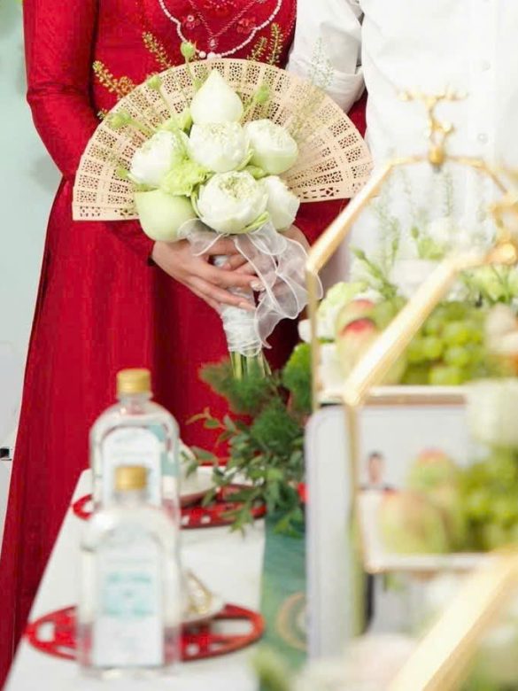 Hoa cưới cầm tay