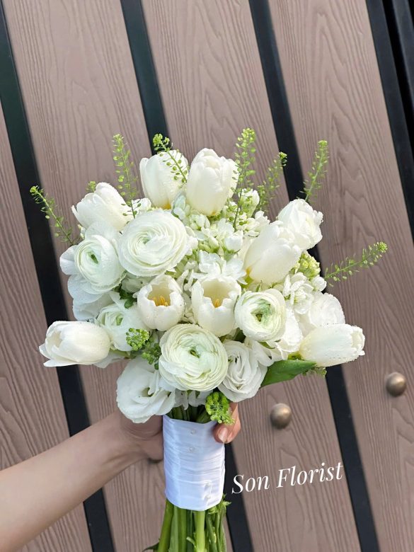Bó hoa cưới cầm tay - C2